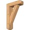 Ekena Millwork Traditional Craftsman Smooth Bracket w/ Offset Brace, Western Red Cedar, 5 1/2"W x 18"D x 26"H BKT0604X18X26TRA04SWR - alternate 1